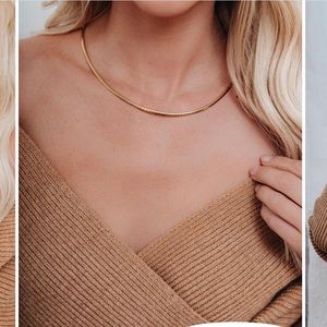 NWT MARRIN COSTELLO - SNAKE COLLAR NECKLACE